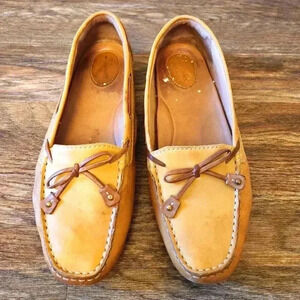 Clark's size 9 Dunbar Racer Loafer Leather Moccasins